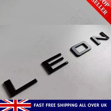 3D Gloss Black LEON L E O N