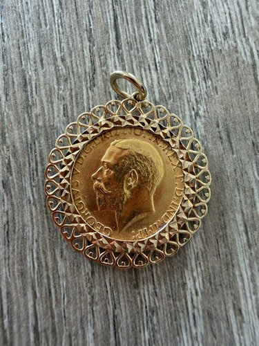 1914 george gold - gold, sovereign