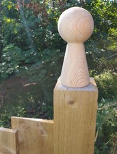 Untreated Wooden, 7 inch Ball