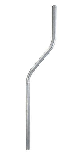 Cranked alloy tv - cranked, mast