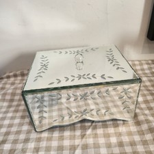 Vintage Elegant Mirrored Glass