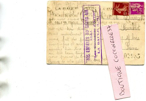 Baule plage cachet nos - baule,