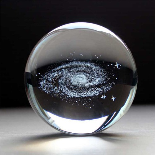 8cm milky way crystal - milky,