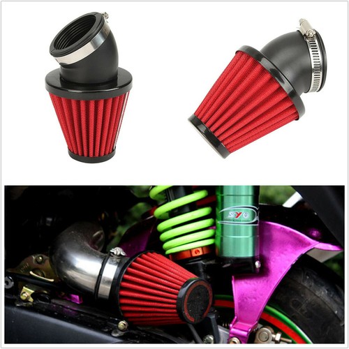 Red 48mm air filter - red,