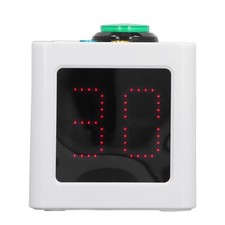 Poker Shot Clock Seconds Countdown Rechargeable 1.4in 4 Sides Cube Timer For UK