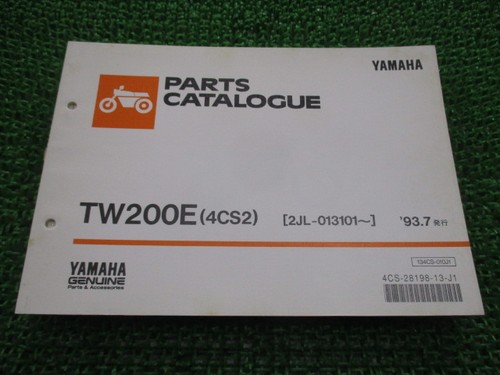 Tw200e parts list 1st edition - parts,