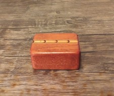 Tiny Walnut Vented Cricket Box