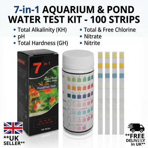 Test fish tank - in, water
