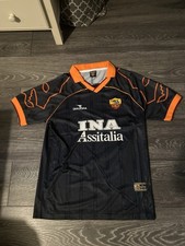 AS Roma 1999/2000 Third Shirt – Wolf Sleeve – Size L – BNWT – UK STOCK
