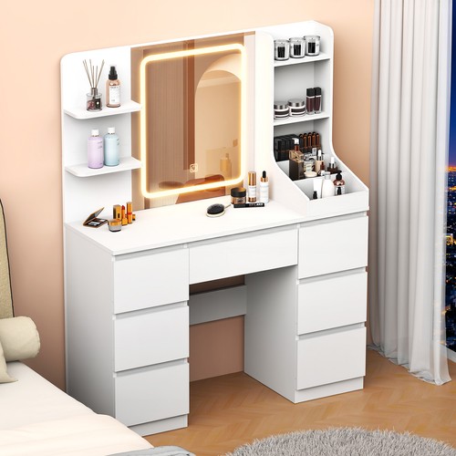 Large led dressing table - dressing,