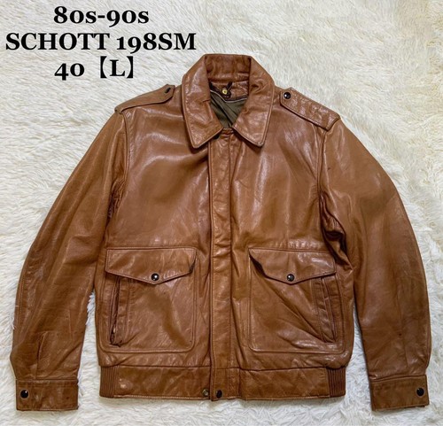 Schott 198sm flight jacket - schott, a-2