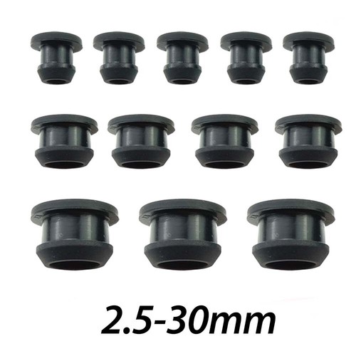 Silicone rubber snap - rubber, snap-in