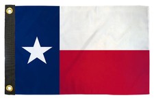 Texas Flag 12x18in Boat ATV