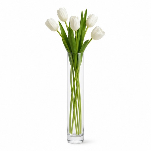 Tall glass flower - tall, vases