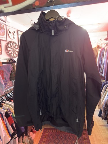 Vintage berghaus jacket black - berghaus,