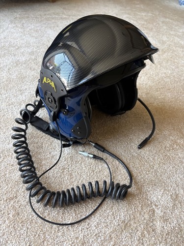 Gentex alpha flight helmet - alpha,