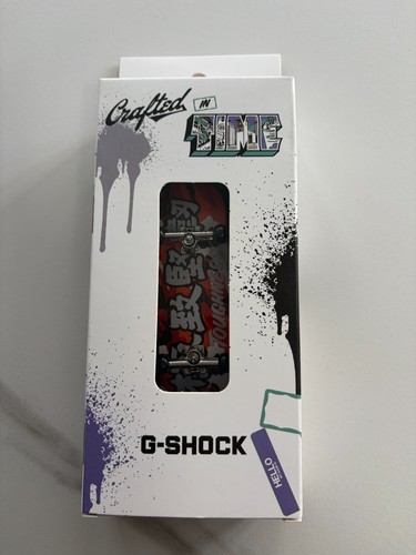 Casio shock fingerboard - casio, g-shock