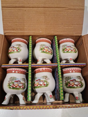 1950s vintage kitsch egg cups - vintage,