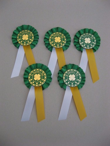 Patricks day rosettes - 5, st