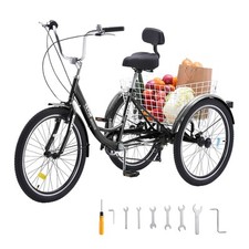 VEVOR 24" Adult Tricycles Bike