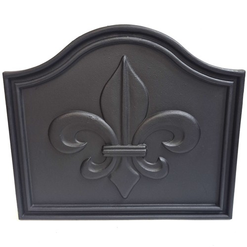 Fleur lys cast iron - lys, fire