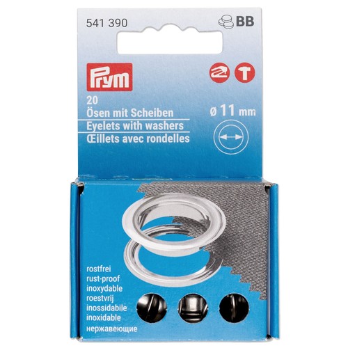 Eyelets with washers 11mm - eyelets,