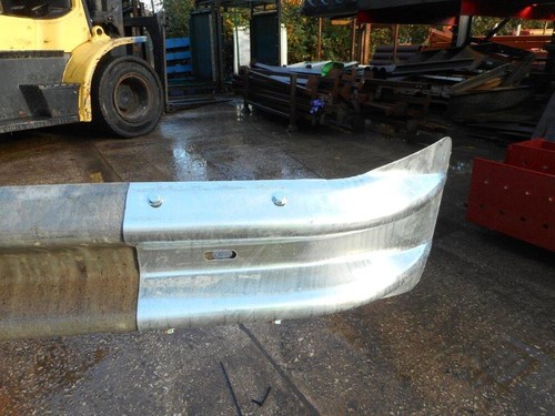 Crash barrier fish tail ends - ends,