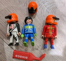 Playmobil Racing team Figures