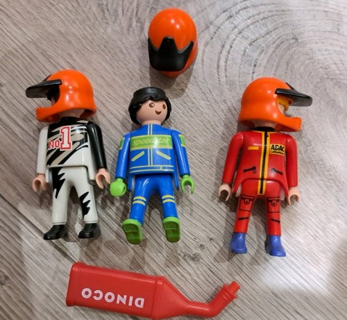 Playmobil racing team figures - playmobil,