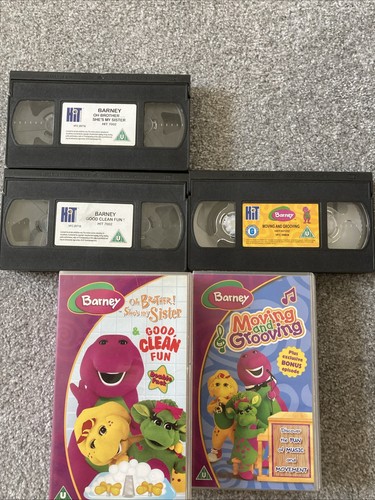Barney vhs oh brother - x2,