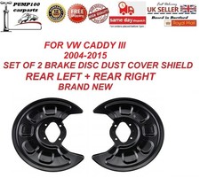 REAR BRAKE DISC DUST COVER