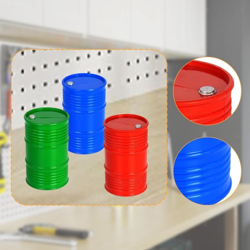 Mini oil drum model realistic - mini,
