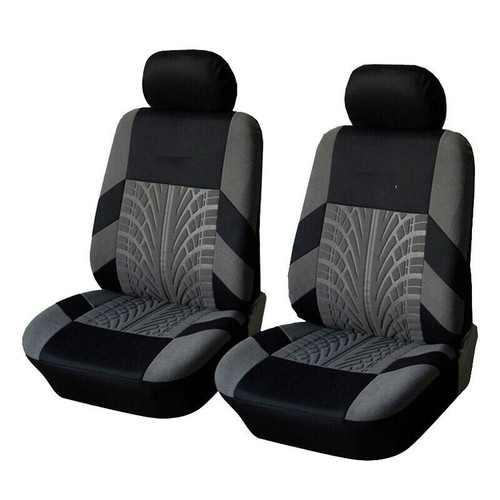 Black gray car seat covers - gray,