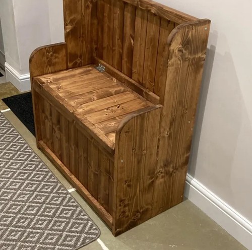 Large dark stained brown - stained, heavy