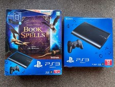 PS3 Super Slim Console & Harry Potter Book of Spells. Tested, Working, Extras