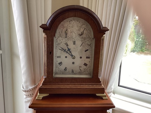 Antique bracket mantle clock - antique,