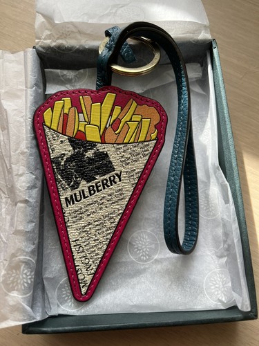 Mulberry keyring fish - mulberry, &