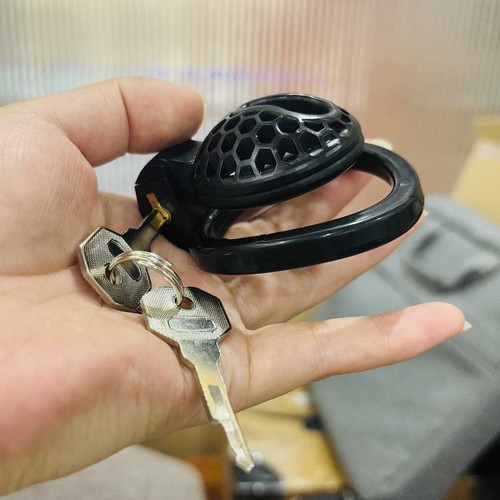 Resin male chastity device - resin,