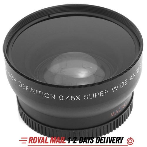 52mm 45x fisheye - 0.45x, angle
