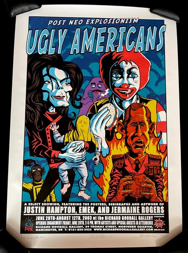 Ugly americans poster - americans, print