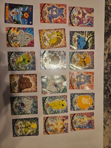 Vintage 1999 topps - 1999, pokémon