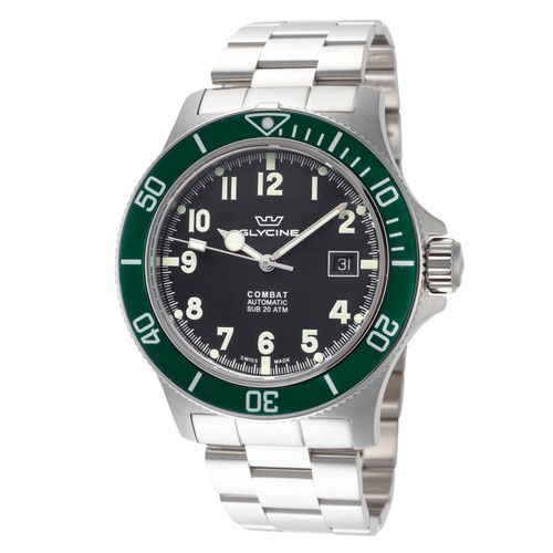 Glycine men combat sub - men's, 42mm