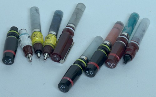 Rotring nibs total - rotring,