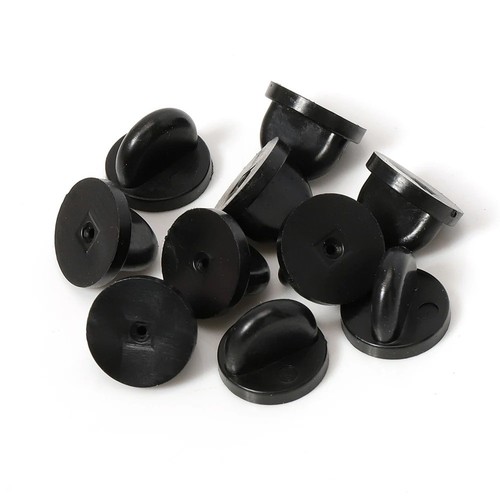 50pcs black rubber - 50pcs, pin