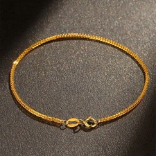 Pure 18K Yellow Gold Chain