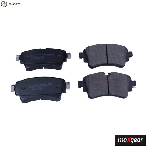 Brake pad set disc - pad,