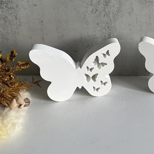 Butterfly silicone gypsum - butterfly, silicone/gypsum