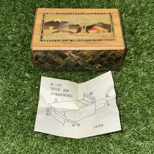 Vintage japanese puzzle - vintage,