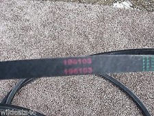 CRAFTSMAN 54' CUT RIDING MOWER DECK BELT 196103 532196103 FITS POULAN