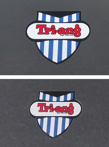 Triang tri ang logo - tri-ang, blue